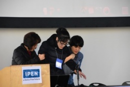Han Hjekjung az IPEN konferencián