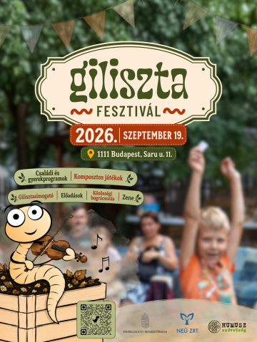Gilisztafesztivál plakát
