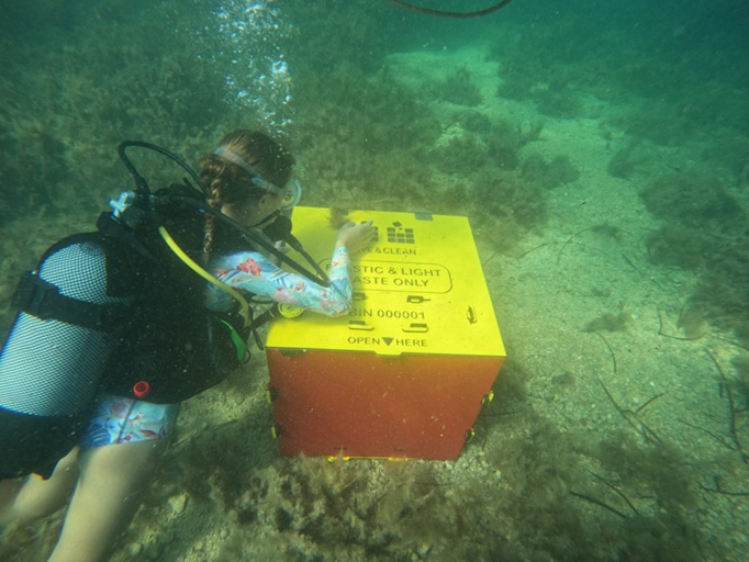 Magyar diákfejlesztés a tengermélyi kuka