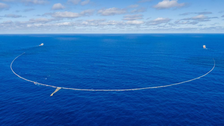 Rekordmennyiségű műanyagot emelt ki a The Ocean Cleanup 2025-ben