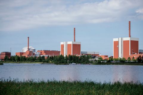 Olkiluoto atomerőmű, Finnország.  Fotó: NurPhoto / Getty Images Hungary