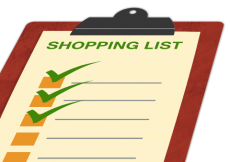 bevásárló lista