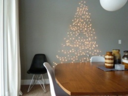 égősor karácsonyfa mintában