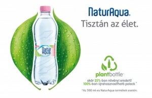 Naturaqua plant bottle