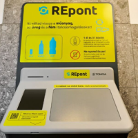 Újabb, ömlesztett visszaváltásra alkalmas REpont automata segíti a lakosságot